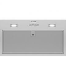 Franke Вытяжка встраиваемая, 52см, 1250м.куб/ч, Box Flush Basic FBFE LG A52, светло-серый