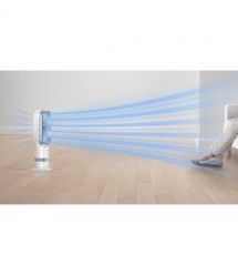 Dyson Тепловентилятор AM09 Hot+Cool Jet Focus 30 м2, 2000Вт, электронное упр-ние, пульт ДК, белый
