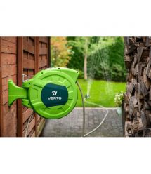 Verto Катушка со шлангом автоматическая 20м+2м шланга 1/2"