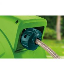 Verto Катушка со шлангом автоматическая 20м+2м шланга 1/2"