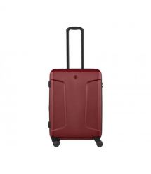 Wenger Чемодан, Legacy, средний, пластик, 4 колеса, красный