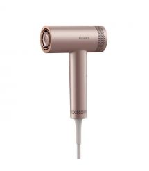 Philips Фен 8000 Series, 1400Вт, режимов-3, ионизиция, хол. обдув, турборежим, розовый