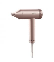 Philips Фен 8000 Series, 1400Вт, режимов-3, ионизиция, хол. обдув, турборежим, розовый