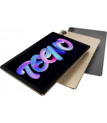 TECNO Планшет MEGAPAD 10 (T1001) 10.1" 4ГБ, 128ГБ, LTE, 7000мА•ч, Dark Grey