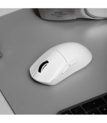 Lemokey Мышь G1 USB-A/USB-C/WL/BT, 8K, білий