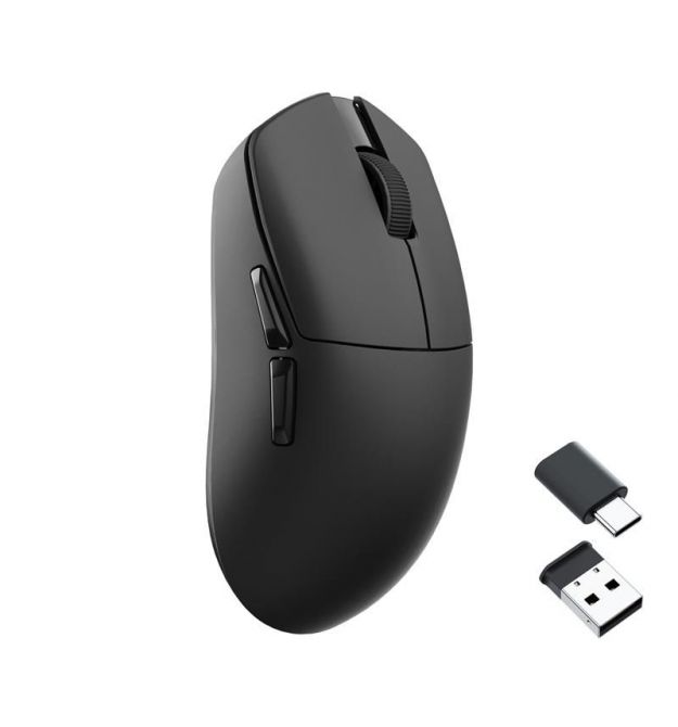 Lemokey Мышь G1 USB-A/USB-C/WL/BT, 8K, черный