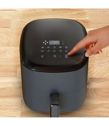 Tefal Мультипечь Easy Fry Max, 1500Вт, чаша-5л, сенсорное управл., 10 программ, пластик, черный