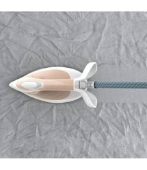 Tefal Утюг-парогенератор Pro Express Eco, 2200Вт, 1800мл, паровой удар -550гр, постоянный пар - 140гр, бело-золотой