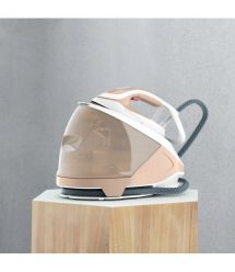 Tefal Утюг-парогенератор Pro Express Eco, 2200Вт, 1800мл, паровой удар -550гр, постоянный пар - 140гр, бело-золотой