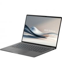 ASUS Ноутбук Zenbook A14 UX3407RA-QD010W 14" WUXGA OLED, Snapdragon X Elite X1E 78 100, 32GB, F1TB, UMA, Win11, Серый