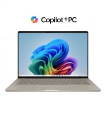 ASUS Ноутбук Zenbook 14 UX3407RA-QD906W 14" WUXGA OLED, Snapdragon X Elite X1E 78 100, 32GB, F1TB, UMA, Win11, Бежевый