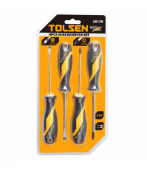 Tolsen Отвертки набор 4шт, SL, PH, 110мм