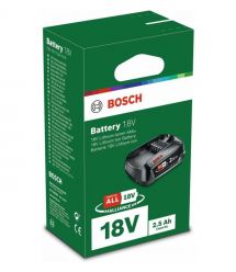 Bosch Аккумулятор PBA, 18В, 2.5А·час, 0.3кг