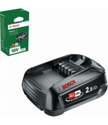 Bosch Аккумулятор PBA, 18В, 2.5А·час, 0.3кг
