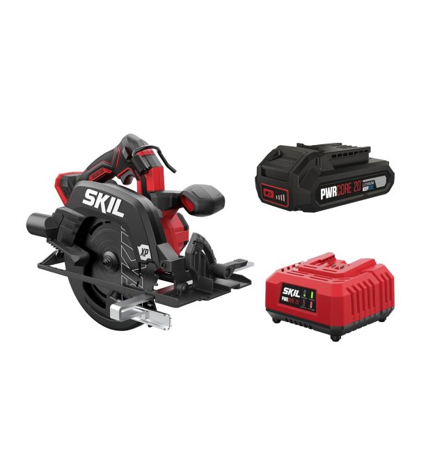 Skil Пила дисковая аккумуляторная 3571 CA XP 20В 1х2.5А·час 184мм 2.95кг
