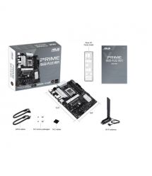 ASUS Материнcкая плата PRIME B650-PLUS WIFI sAM5 B650 4xDDR5 M.2 HDMI DP WiFi BT ATX