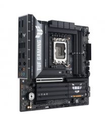 ASUS Материнcкая плата TUF GAMING B860M-PLUS WIFI s1851 B860 4xDDR5 M.2 DP HDMI USB Type-C Wi-Fi BT mATX