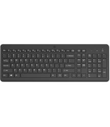 HP Клавиатура мембранная 220, 104key, WL, EN/UK, чёрный