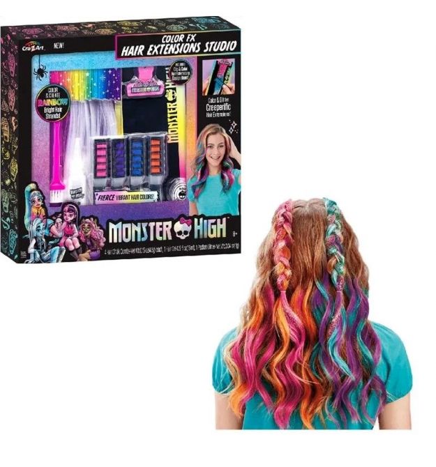 Cra-Z-Art Набор для творчества Monster High Colour FX Студия наращивания волос
