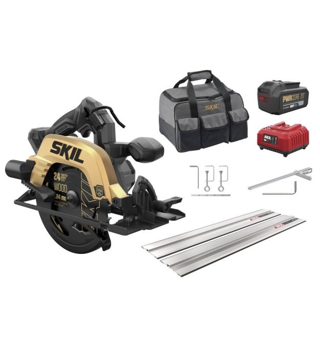 Skil Пила дисковая аккумуляторная 3575 DB XP 20В АКБ 1х4А·час диск 184мм