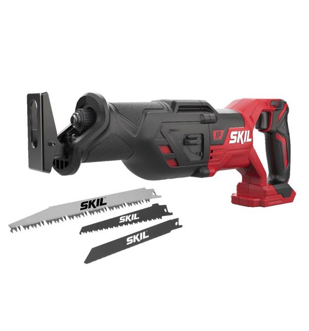 Skil Пила сабельная аккумуляторная 3480 CB XP 20В пропил 265мм ход 29мм 2.9кг без АКБ и ЗП