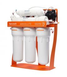 Ecosoft Фильтр обратного осмоса Absolute с насосом на станине, мембрана 75gpd DuPont, дренаж 1:1