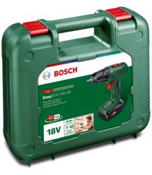 Bosch Шуруповерт-дрель аккумуляторная EasyImpact 18V-38 18В 1х2А·час 20·38Нм 0-430·0-1630об·мин кейс ЗП 1.4кг