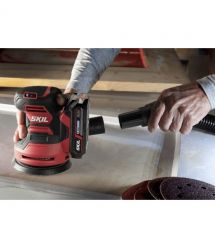 Skil Шлифмашина эксцентриковая аккумуляторная 3745 CA 20В 125 мм 14000-22000кол·мин 1.2кг без АКБ и ЗП