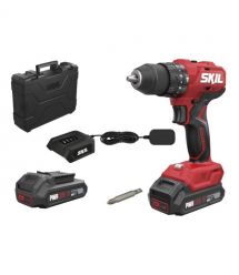 Skil Шуруповерт-дрель ударная аккумуляторная 3021 HB 20В 2х2А·час 55Нм 450·1700об·мин 0.83кг кейс