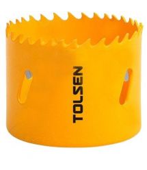 Tolsen Коронки по металлу, биметаллическая, 105мм, 4-6ТРИ