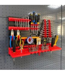 Kistenberg Панель подвесная с набором крючков и полок KS_kit3, панель 57.6*1.8*39см, 20 шляп, 1 полка, пластик
