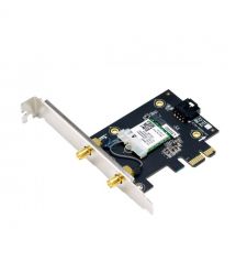 ASUS WiFi-адаптер PCE-BE6500 BE6500, PCI-Express x1, BT5.4