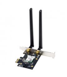ASUS WiFi-адаптер PCE-BE6500 BE6500, PCI-Express x1, BT5.4