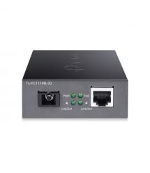 TP-Link Медиаконвертер TL-FC111B-20 1xFE, 100Base-LX, SM, WDM, 20km, SC, PoE