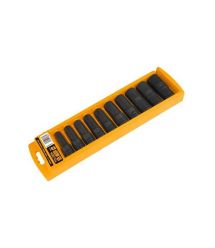 Tolsen Набор торцевых головок, 1/2", 10шт, 10-24мм