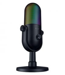 Razer Микрофон геймерский Seiren V3 Chroma, Uni, RGB, USB-A, 2м, чёрный