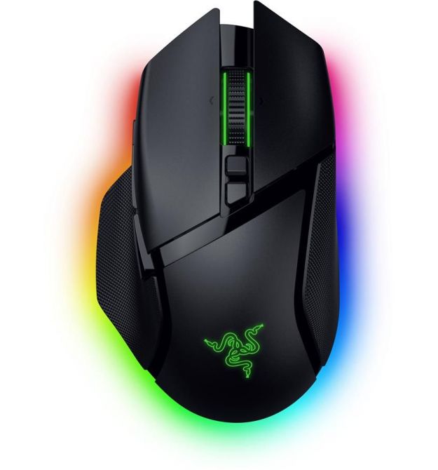 Razer Мышь Basilisk V3 Pro 35K, RGB, USB-A/WL/BT, чёрный