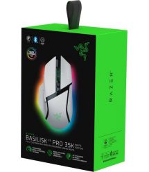Razer Мышь Basilisk V3 Pro 35K, RGB, USB-A/WL/BT, белый