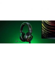 Razer Гарнитура игровая Kraken V4 Pro, mini-jack/USB-A/BT/WL, RGB, чёрный