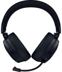 Razer Гарнитура игровая Kraken V4 Pro, mini-jack/USB-A/BT/WL, RGB, чёрный