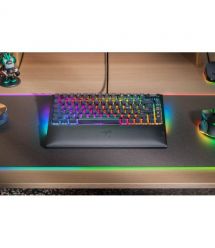 Razer Клавиатура BlackWidow V4 75% RGB 83key Mechanical Tactile Switch GEN-3 USB EN, чёрный