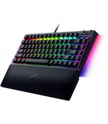 Razer Клавиатура BlackWidow V4 75% RGB 83key Mechanical Tactile Switch GEN-3 USB EN, чёрный