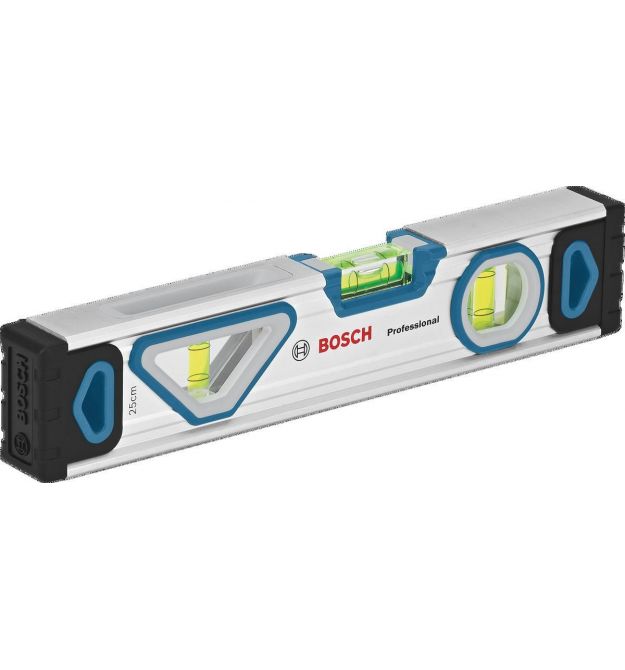 Bosch Уровень, 25см, 3 капсулы, алюминиевый корпус
