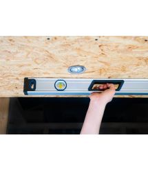 Bosch Уровень, 120см, 3 капсулы, алюминиевый корпус, отверстия для руки