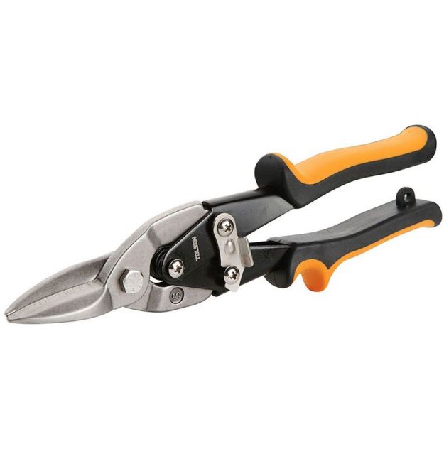 Tolsen Ножницы по металлу, прямые, CrV, 250мм