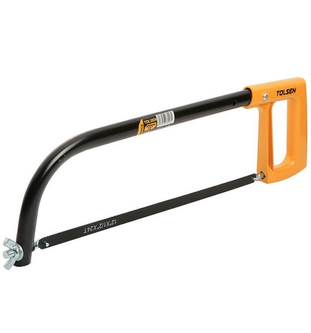 Tolsen Ножовка по металлу, 300мм, 45см, 24TPI, платиковая рукоятка