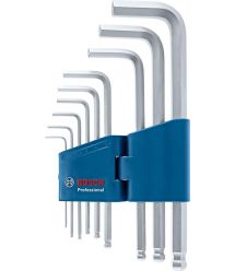 Bosch Ключи шестигранные, набор 9шт, шаровидный наконечник
