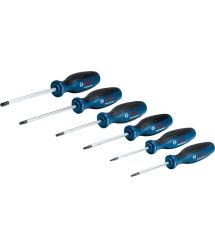 Bosch Отвертки набор 6шт, T10х75, T15х75, T20x100, T25x100, T30x125, T40x125 мм