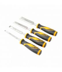 Tolsen Стамеска Профи, набор 4шт, 6-13-19-25мм, 125мм, CrV