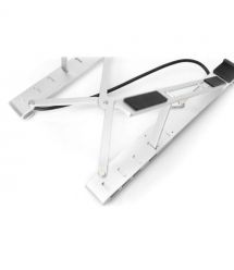 Digitus Подставка для ноутбука Variable Notebook Stand, до 17'', USB-C Dock 5-Port, серая
